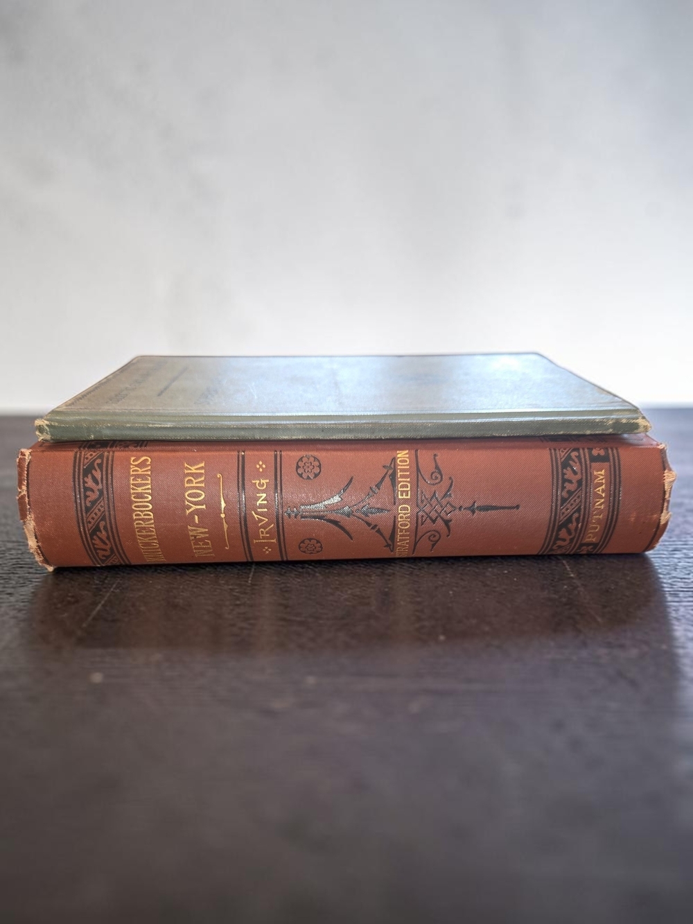 Antique Book Bundle Of Two: Knickerbocker's New York and Sohrab and Rustum